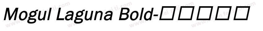Mogul Laguna Bold字体转换